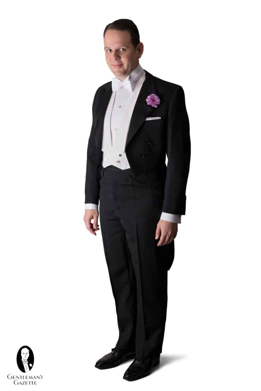 White Tie Tailcoat Evening Wear