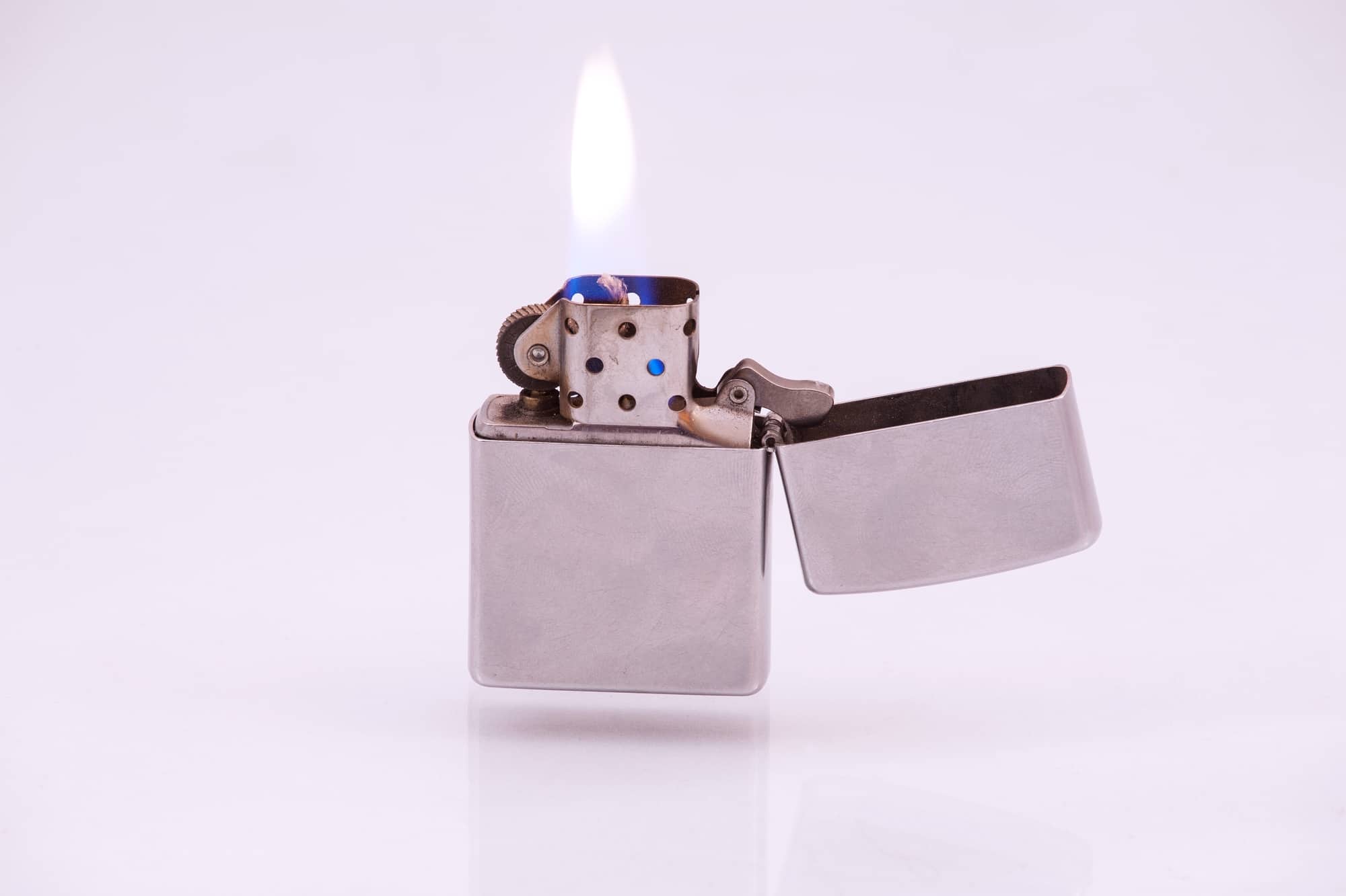 Cigarette Lighter on a white background.