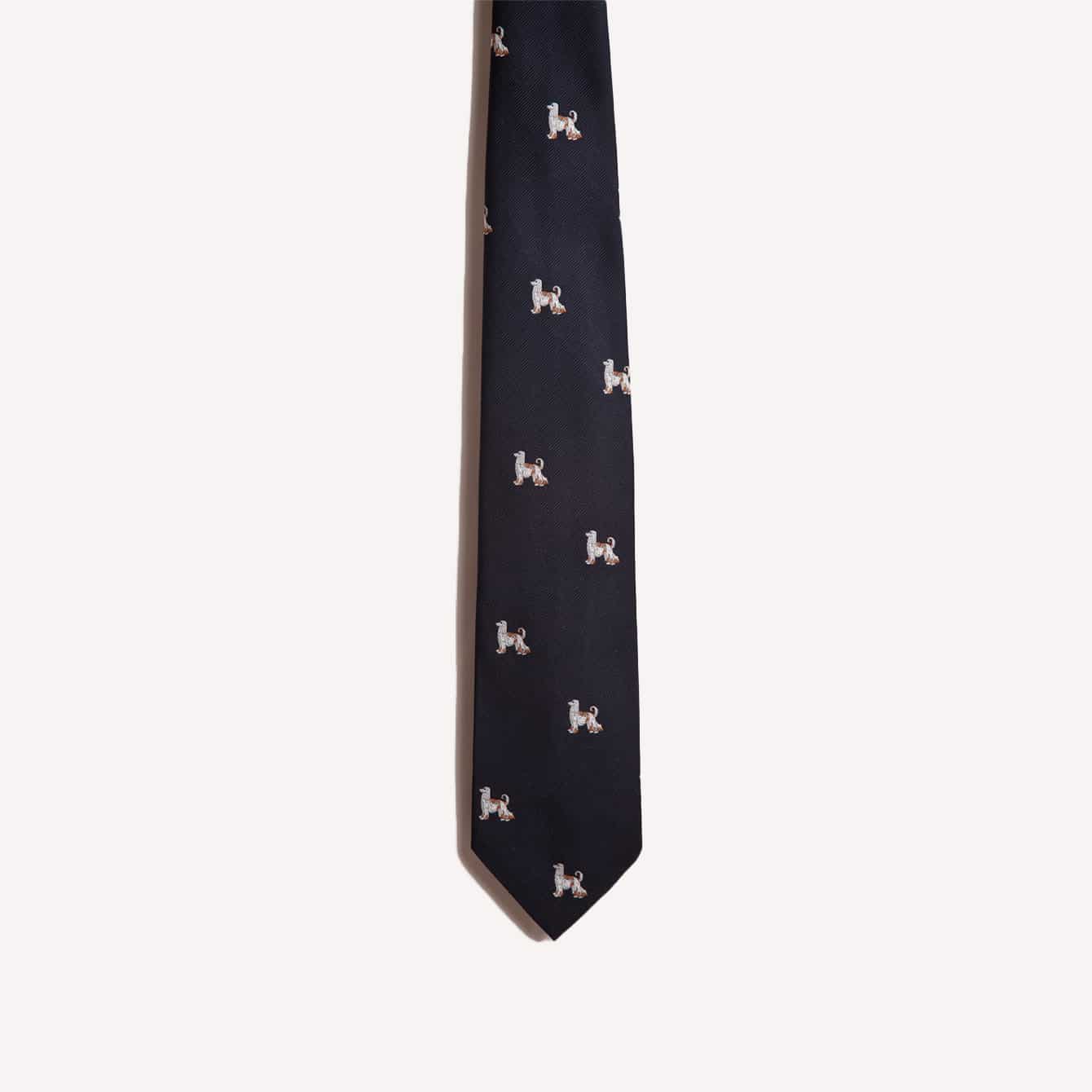 Chipp Neckwear Afghan Hound Tie