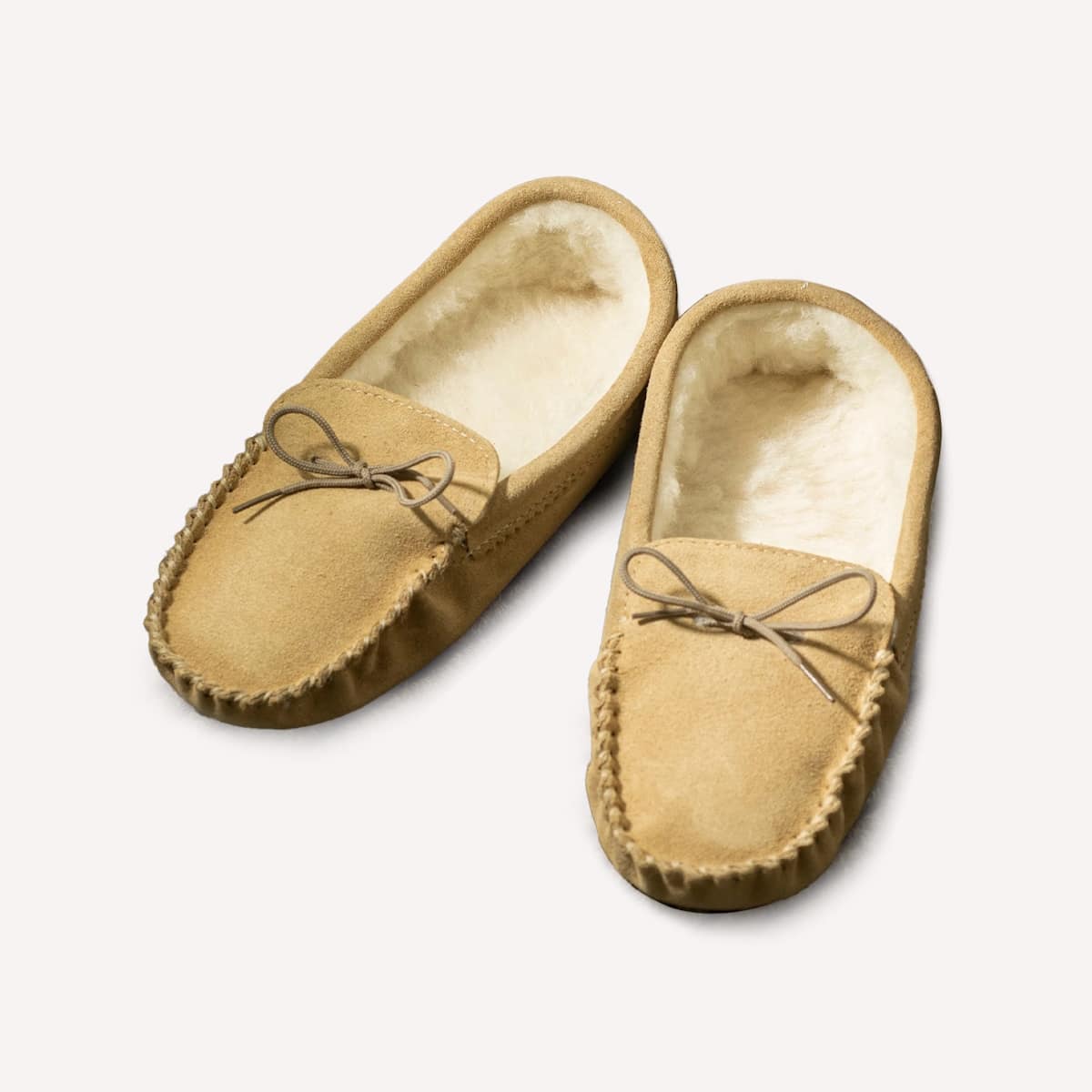 Lambland Sheeps Wool Moccasin Slippers