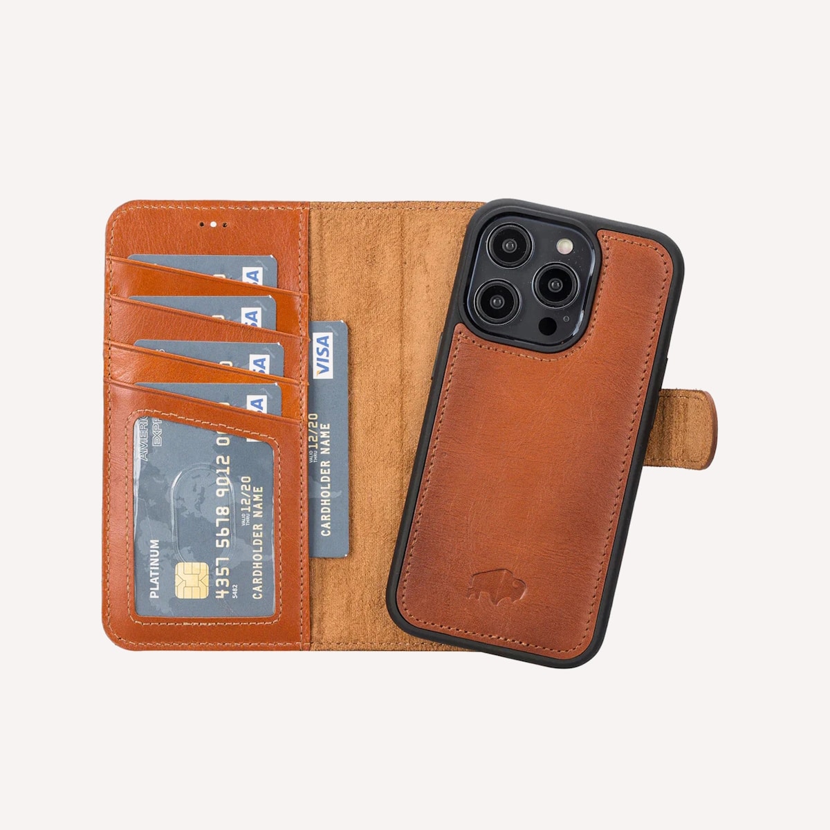 Blackbrook Leather Carter iPhone Wallet Case