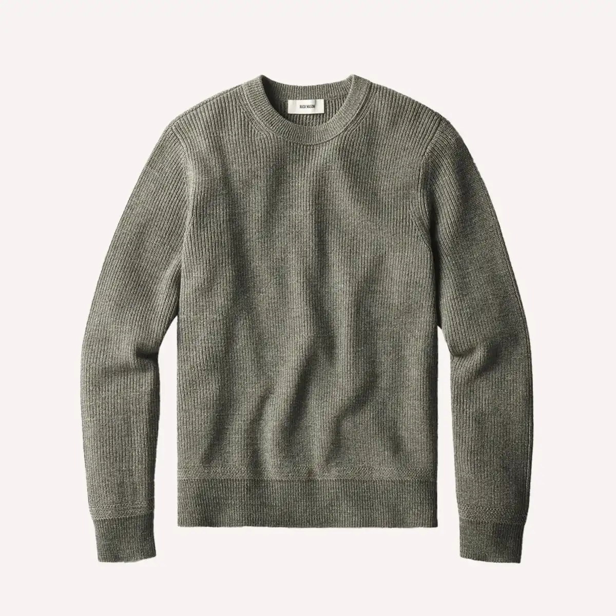 Buck Mason - Seafarer Cotton Rib Crew Neck Sweater