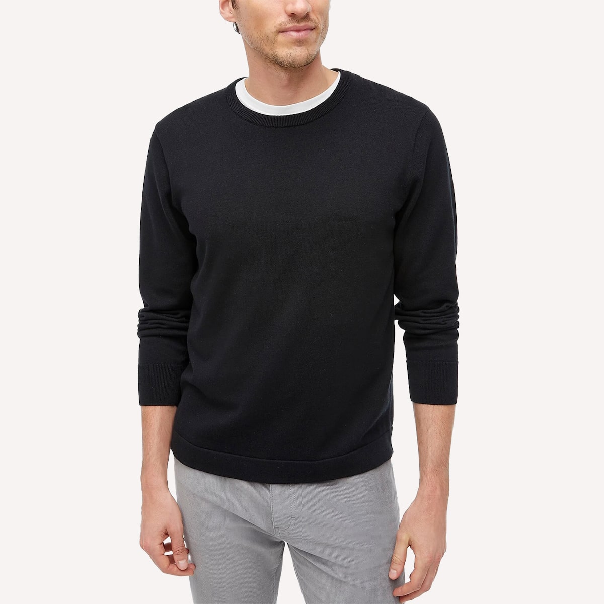 J. Crew Factory Cotton Crewneck Sweater