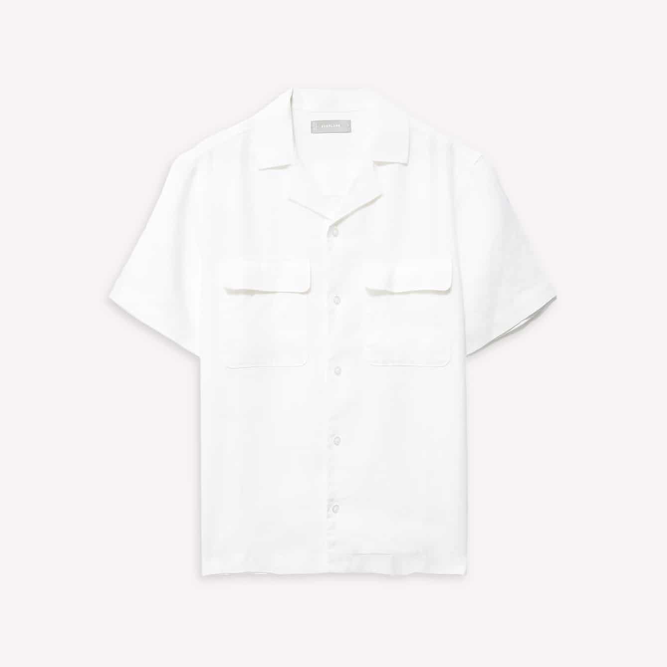 Everlane Relaxed Linen Short Sleeve Shirt