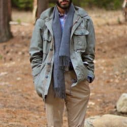 Rajesh Inparaj wearing business casual layers