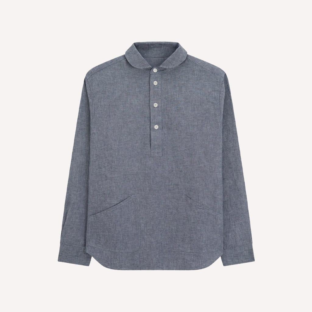 FormandThread Chambray Popover Workshirt Overshirt