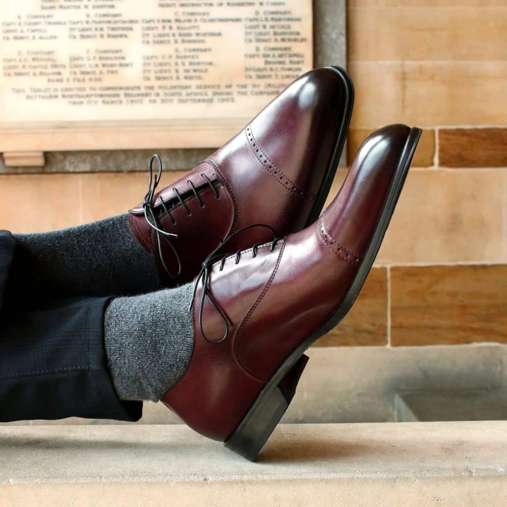 Oxblood vs. Burgundy Shoes