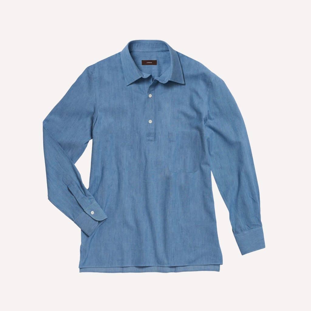 P Johnson Mid Denim Popover